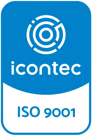 Sello de certificación ICONTEC ISO 9001