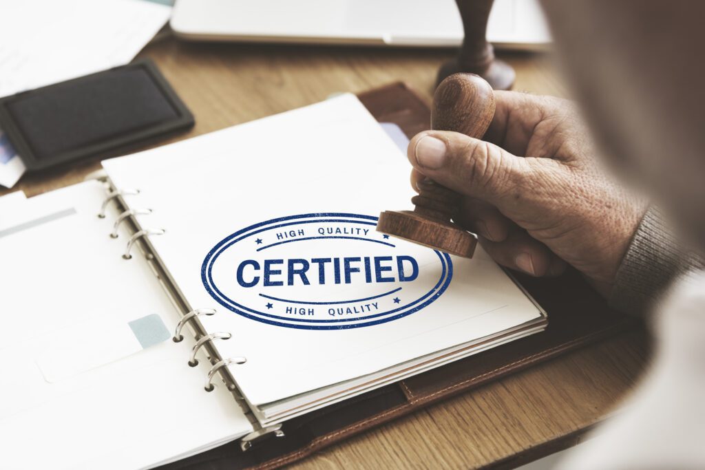 Certificación ISO 9001